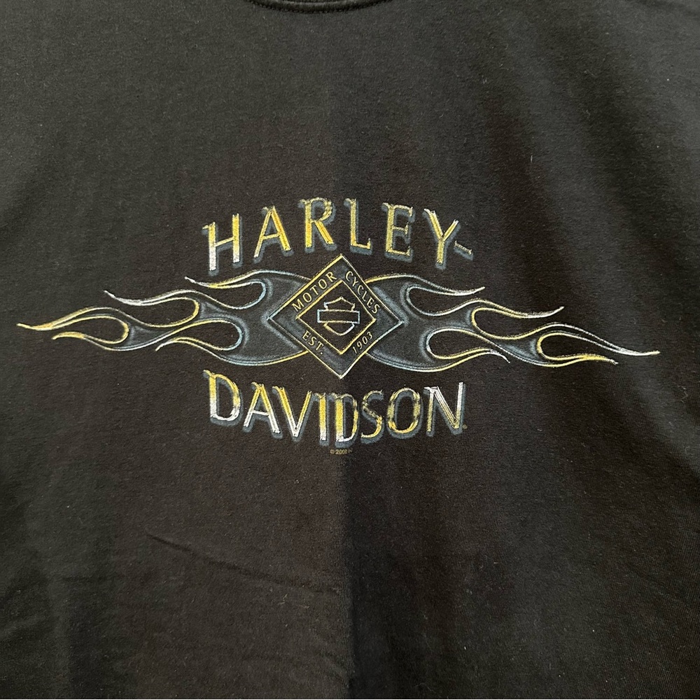 Harley Davidson black t shirt size 3XL